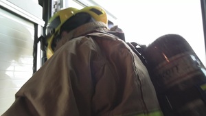 MCIPAC Firefighter Operations: B-roll