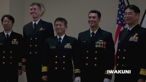Award Ceremony at FAW-31 Headquarters on Marine Corps Air Station Iwakuni, Japan 2026