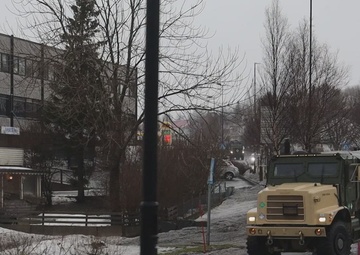 CORE26 | U.S. Marines Convoy Cross-Border from Norway to Sweden