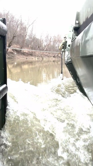 19th Engineer Battalion, 502nd Multi-Role Bridge Company conducts riverine operations at Fort Knox