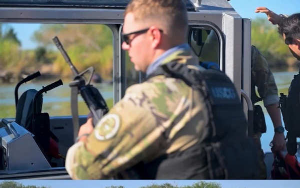 Operation Riverwall highlights Coast Guard border security operations along the Rio Grande