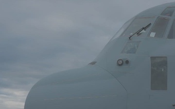 CORE26 | U.S. Marine Corps KC-130J Super Hercules Aircraft Prepare for Flight During Arctic Exercise B-Roll