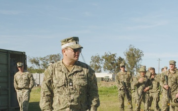 Naval Civil Engineer Corps Officers School Basic Class 280 Field Training End of Exercise