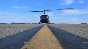 1st Helicopter Squadron prepares UH-1N Hueys
