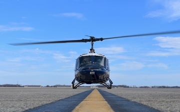 1st Helicopter Squadron prepares UH-1N Hueys