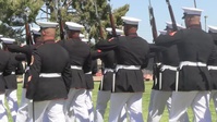 United States Marine Corps Silent Drill Platoon Performance at MCAS Yuma