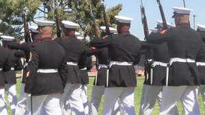 United States Marine Corps Silent Drill Platoon Performance at MCAS Yuma