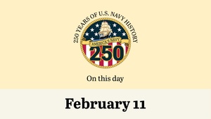 On This Day in Naval History: February 11 (Horizontal)