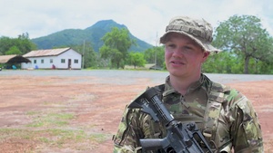 Interview: US Army Sgt. Mason Kozak discusses his first time training with TPDF during Justified Accord 2026