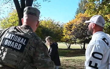 Commanding General Joins Presence Patrols in DC