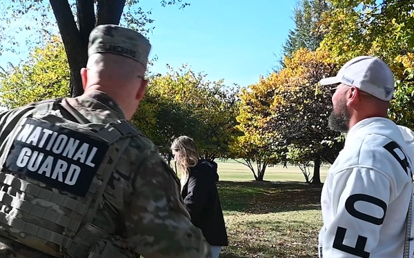 Commanding General Joins Presence Patrols in DC