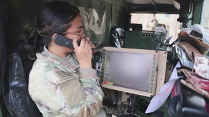 3-265 Air Defense Artillery Communications Officer Discusses COMMEX at JRTC