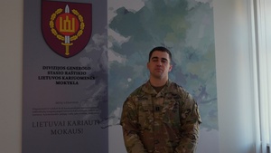 Capt. Jared Berken interview on Civil Affairs and NATO CIMIC