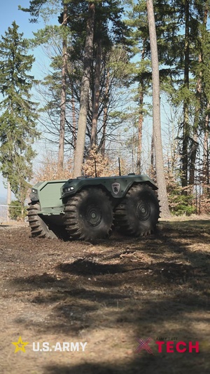 xTech|Edge: Ground Strike - 1Lt. Kozlowski Leads His Troops Through UGV Testing
