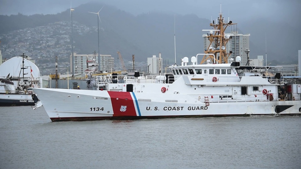DVIDS - Video - Coast Guard Cutter William Hart returns home following ...