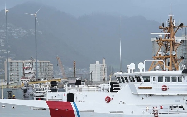 Coast Guard Cutter William Hart returns home following 48-day Operation Blue Pacific Patrol in Oceania