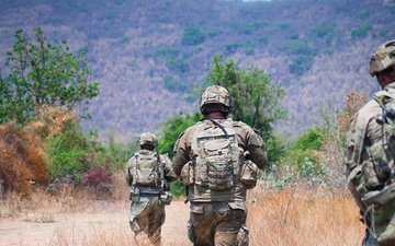 Hanuman Guardian | 5-20 Infantry Conducts Live Fire in Lopburi (BROLL)