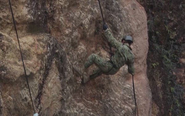 Jungle Warfare Training with Japan Ground Self-Defense Force BRoll Collection
