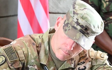 BROLL: CJTF-HOA leadership attend Justified Accord 2026 closing ceremony