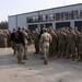 U.S. Army Soldiers from the 6th Squadron, 9th Cavalry Regiment, kick off day 1 of their Spur Ride in Estonia