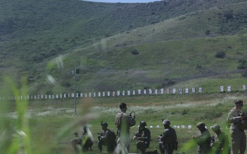 CLR-17 Marines participate in rifle qualification tables 3-6 range