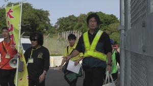 MCAS Futenma conducts Tsunami Evacuation Drill: B-roll