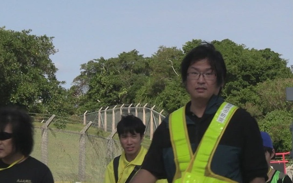 MCAS Futenma conducts Tsunami Evacuation Drill: B-roll