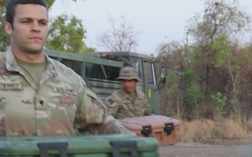 Hanuman Guardian | B-ROLL Hotel Company, 5th Battalion, 20th Infantry Regiment &amp; Royal Thai Army Combat Trains Command Post (CTCP) Operations