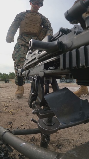2nd Maintenance Battalion Live-Fire Machine Gun Range