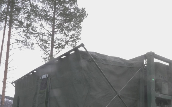 CORE26 | U.S. Marines assemble Mobile Integrated Remains Collection System