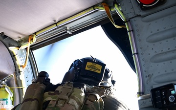 56th RQS and Swedish Rangers joint personnel recovery training