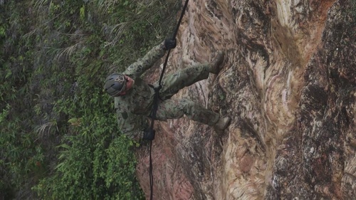 Jungle Warfare Training with Japan Ground Self-Defense Force BRoll Collection