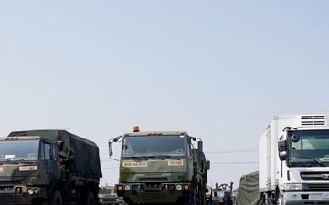 Freedom Shield 26 Convoy Support Center Operations B-Roll – Yeongju Rest Stop
