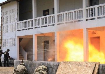 Hanuman Guardian | US - Royal Thai Engineers Conduct Explosive Breaching and Demolition