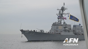 USS Mustin (DDG 89) Forward Deployed