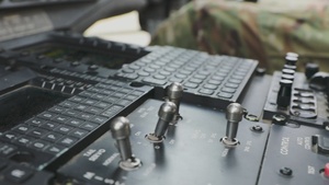 3rd Combat Aviation Brigade Soldiers operate HH-60M Black Hawk near Mihail Kogălniceanu Air Base