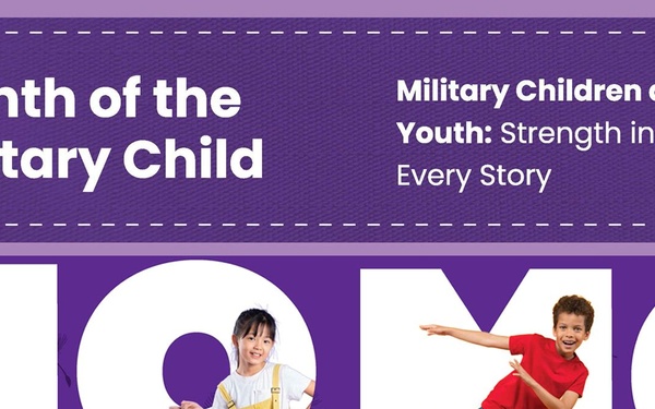 April is the Month of the Military Child