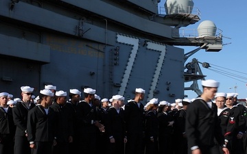 Daily Operations Aboard USS George H.W. Bush (CVN 77)