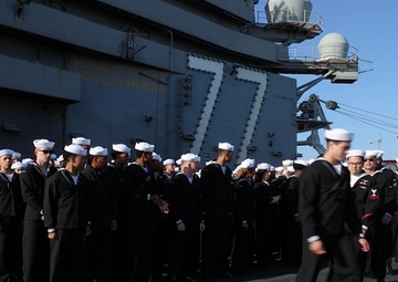 Daily Operations Aboard USS George H.W. Bush (CVN 77)