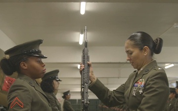 Charlie Company Battalion Commander Inspection