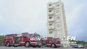 Camp Hansen Fire Department Rappel Training