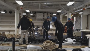 AFN Naples B-Roll - USS Mount Whitney Departs Genoa, Italy