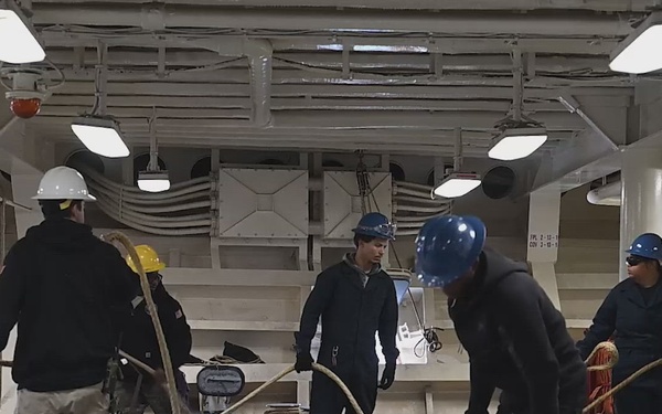 AFN Naples B-Roll - USS Mount Whitney Departs Genoa, Italy