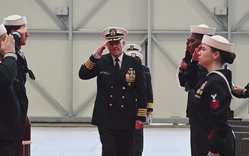 AFN Naples B-Roll - CTF 63 Change of Command