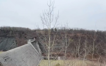U.S. Army Corps of Engineers Buffalo District conducts water management operations at Mount Morris Dam, New York