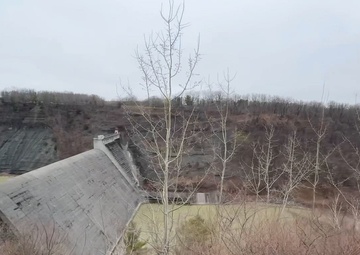 U.S. Army Corps of Engineers Buffalo District conducts water management operations at Mount Morris Dam, New York