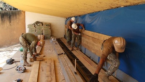 U.S. Navy Seabees Conduct Construction Operations in Support of Obangame Express 2026