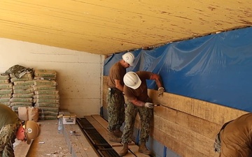 U.S. Navy Seabees Conduct Construction Operations in Support of Obangame Express 2026
