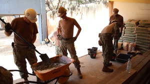 U.S. Navy Seabees Conduct Construction Operations in Support of Obangame Express 2026