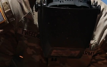 U.S. Soldiers Train with Exothermic Torch (Reel)